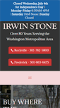 Mobile Screenshot of irwinstone.com